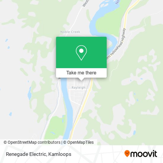 Renegade Electric map