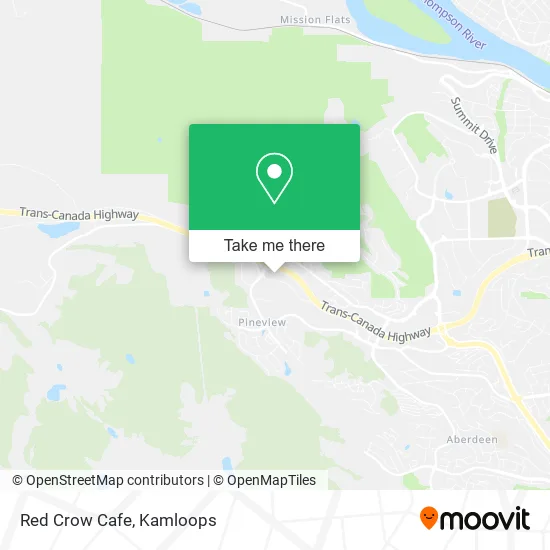 Red Crow Cafe map