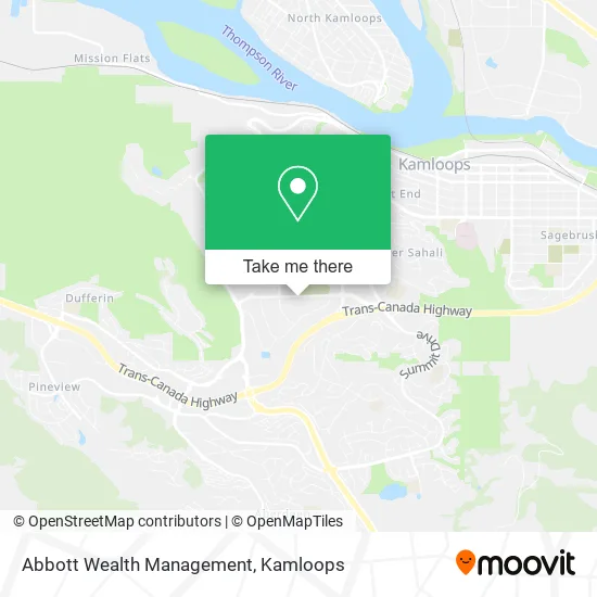 Abbott Wealth Management map