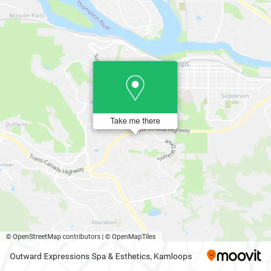 Outward Expressions Spa & Esthetics plan