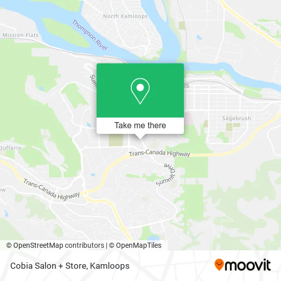 Cobia Salon + Store map