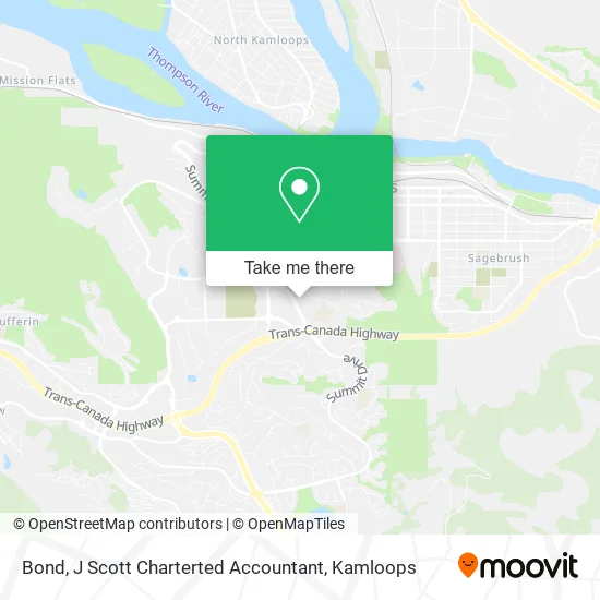 Bond, J Scott Charterted Accountant map