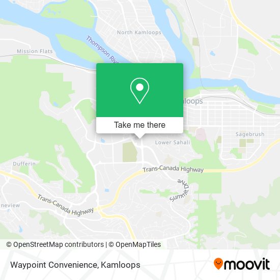 Waypoint Convenience map