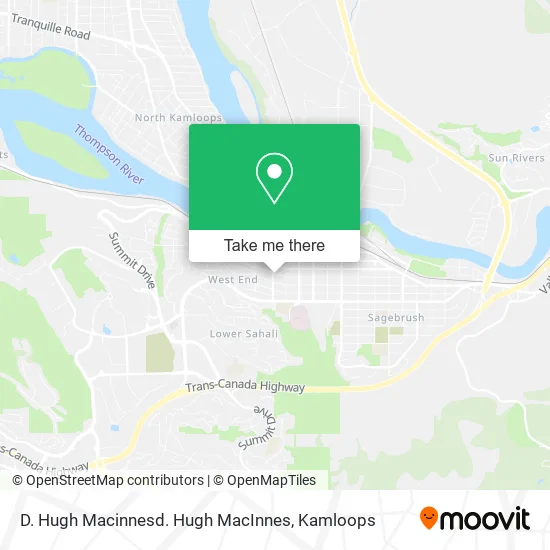 D. Hugh Macinnesd. Hugh MacInnes map