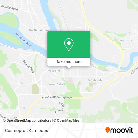 Cosmoprof map