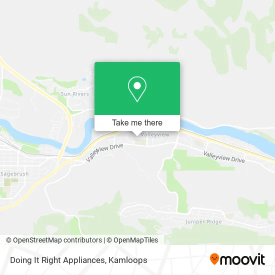 Doing It Right Appliances map