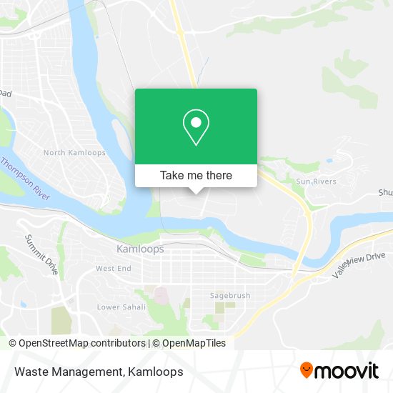 Waste Management map