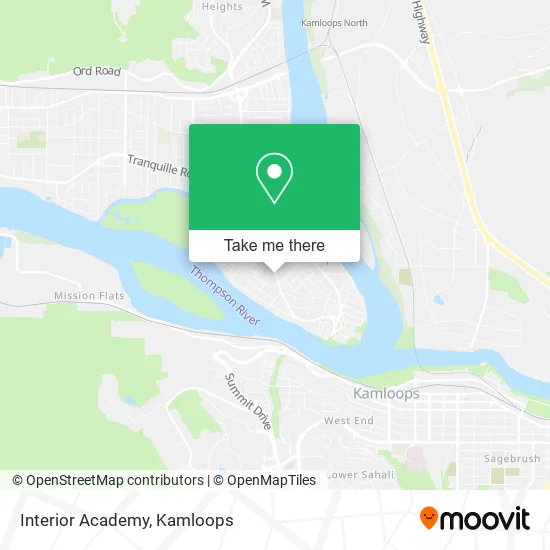 Interior Academy map