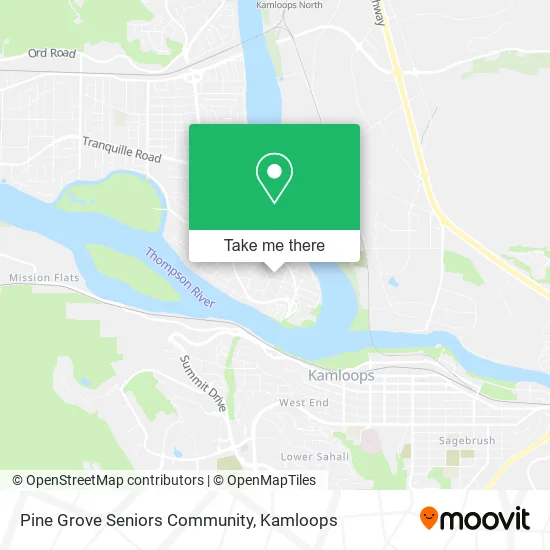 Pine Grove Seniors Community map