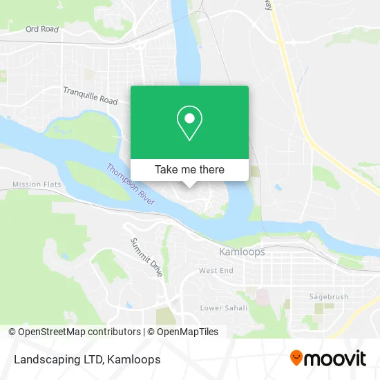 Landscaping LTD map