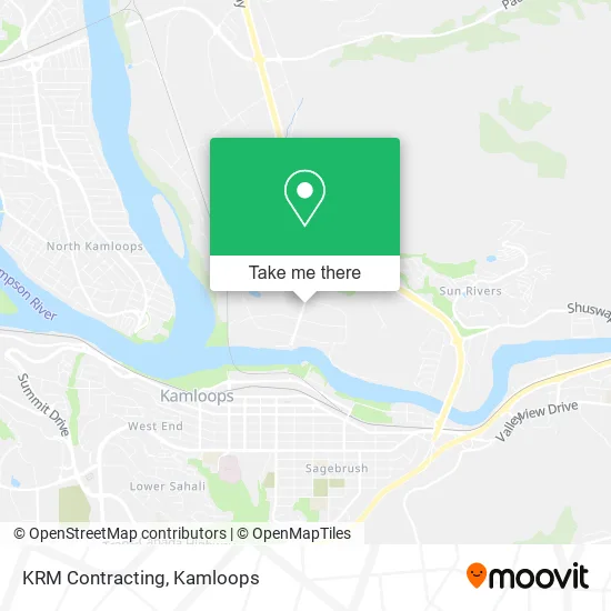 KRM Contracting map