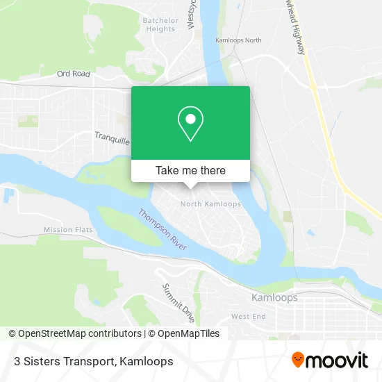 3 Sisters Transport plan