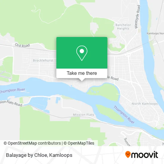 Balayage by Chloe map