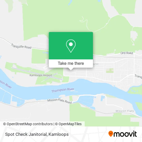 Spot Check Janitorial map
