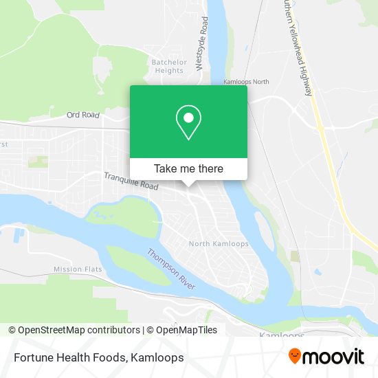 Fortune Health Foods map