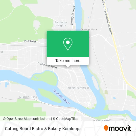 Cutting Board Bistro & Bakery map