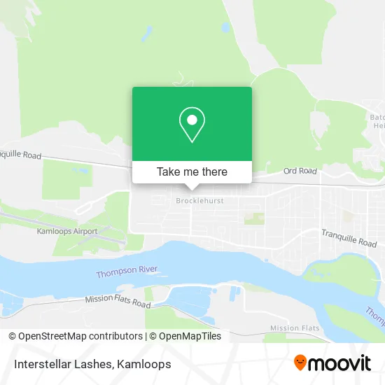 Interstellar Lashes map