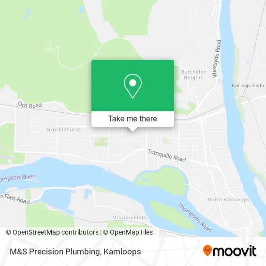 M&S Precision Plumbing map