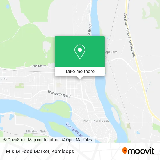 M & M Food Market map