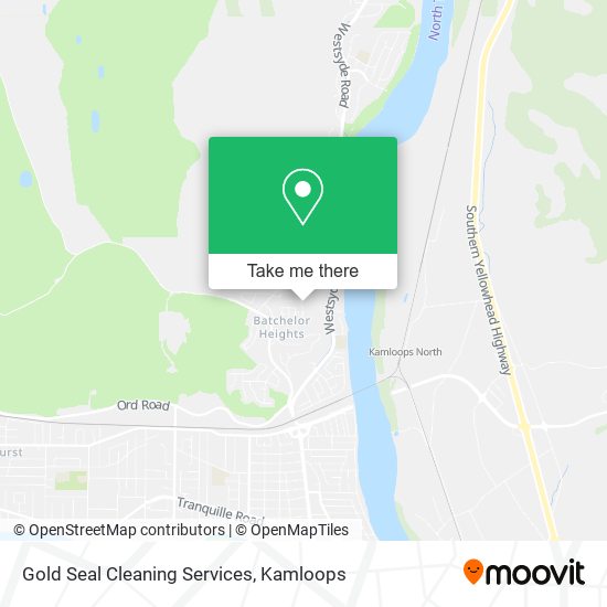 Gold Seal Cleaning Services map