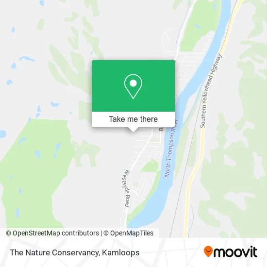 The Nature Conservancy map