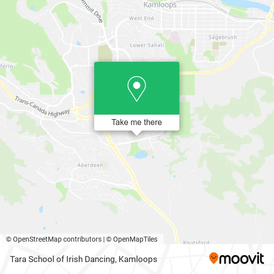 Tara School of Irish Dancing map