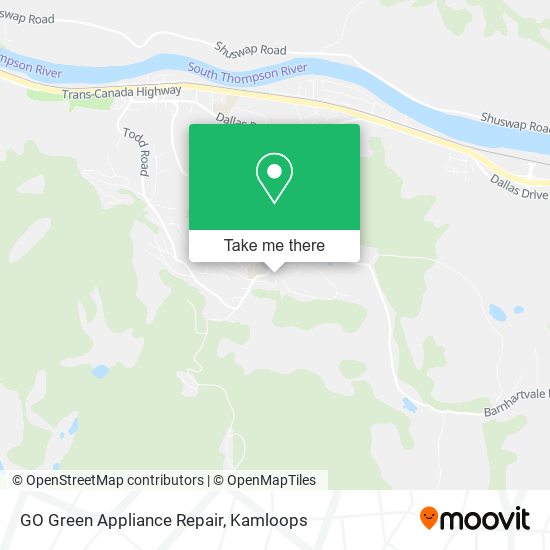 GO Green Appliance Repair map