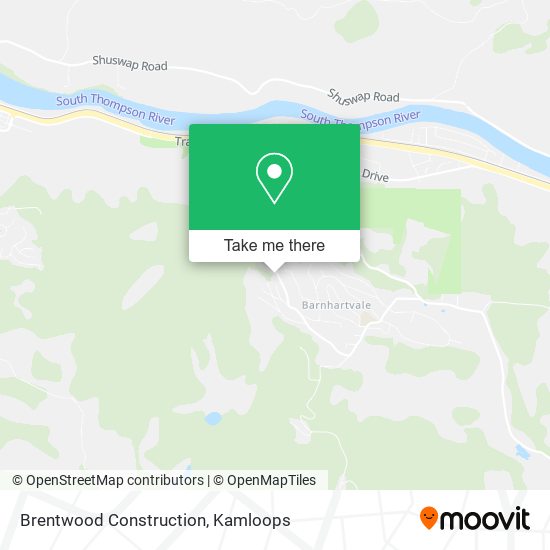 Brentwood Construction map