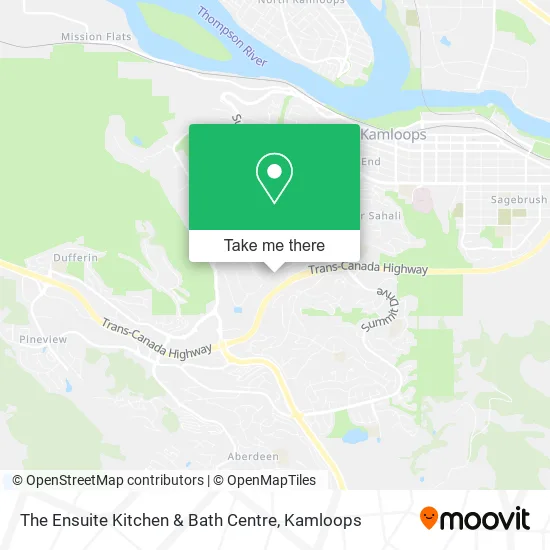 The Ensuite Kitchen & Bath Centre map