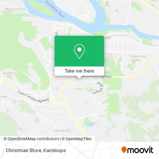 Christmas Store map