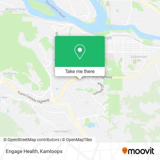 Engage Health map