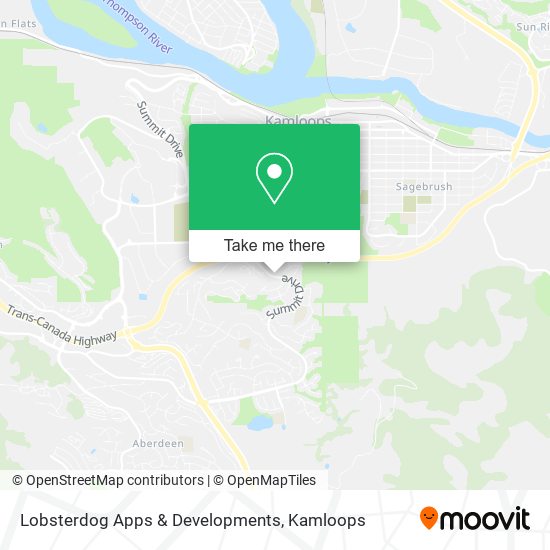 Lobsterdog Apps & Developments map