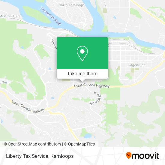 Liberty Tax Service map