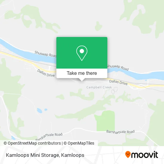 Kamloops Mini Storage plan