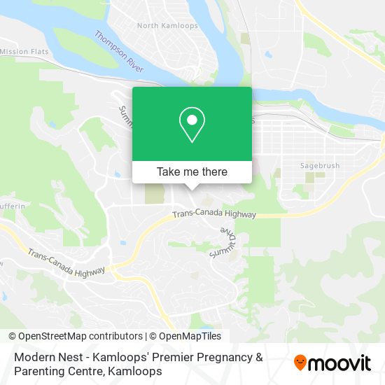 Modern Nest - Kamloops' Premier Pregnancy & Parenting Centre map