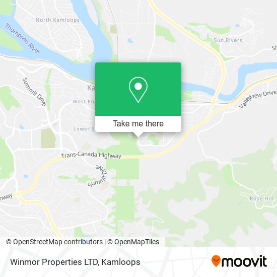 Winmor Properties LTD map