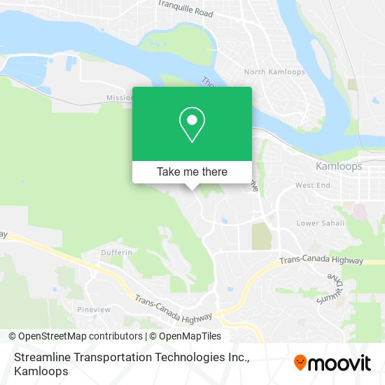 Streamline Transportation Technologies Inc. map