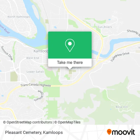 Pleasant Cemetery map