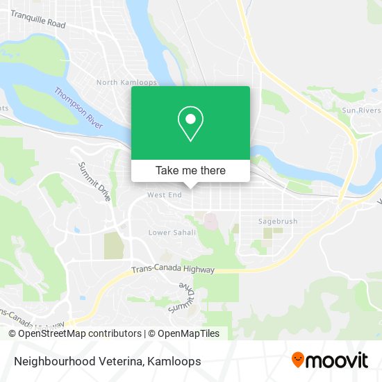 Neighbourhood Veterina map