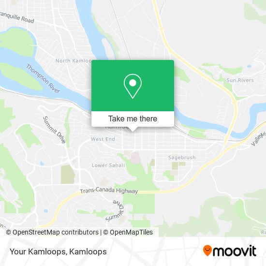 Your Kamloops map