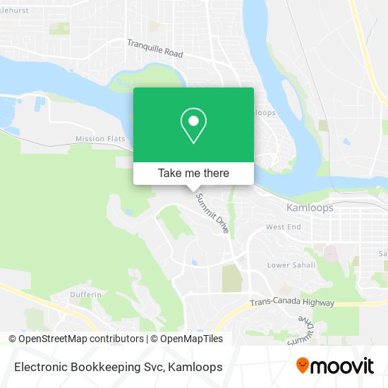 Electronic Bookkeeping Svc map