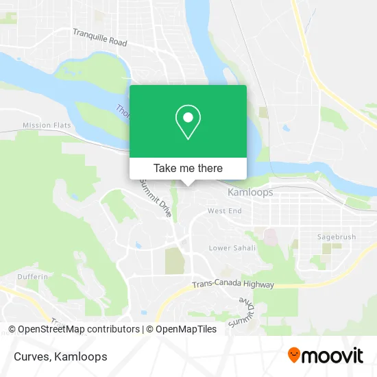 Curves map