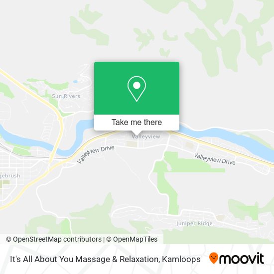 It's All About You Massage & Relaxation map