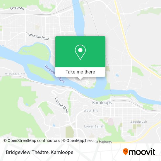 Bridgeview Théâtre map