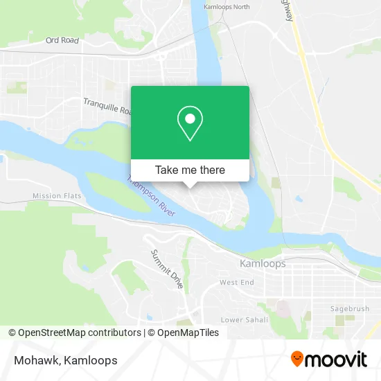 Mohawk map