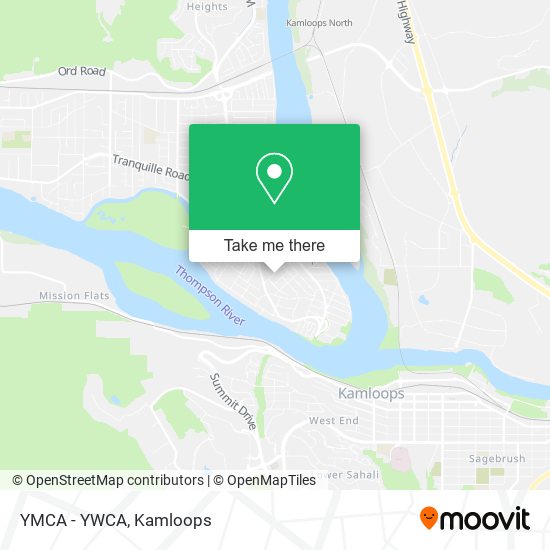 YMCA - YWCA map