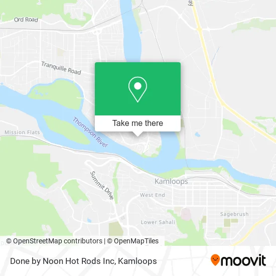 Done by Noon Hot Rods Inc map