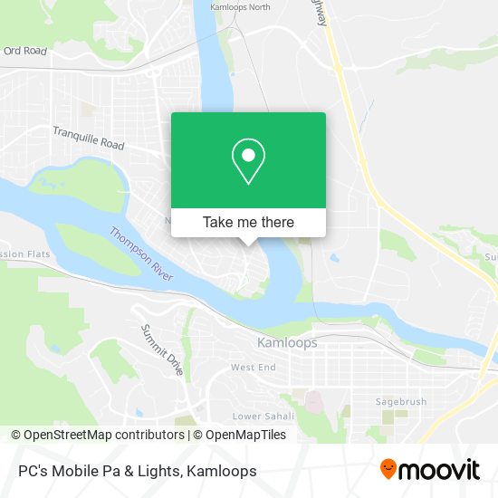 PC's Mobile Pa & Lights map