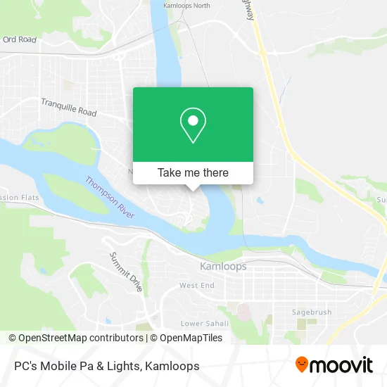PC's Mobile Pa & Lights map