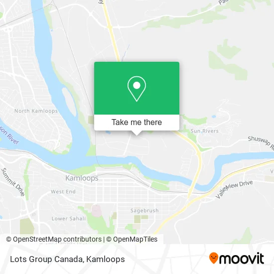 Lots Group Canada map